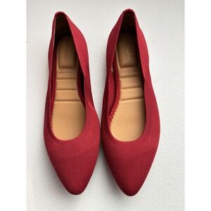 Cynthia Rowley Knit Pointed Toe Flats Chelsea Comfortable Everyday Shoes Size 8M